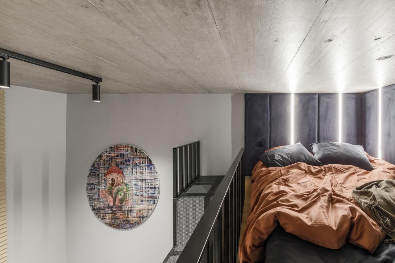 Ivis House Modern Apartment In Vilnius Old Town With Balcony Екстериор снимка