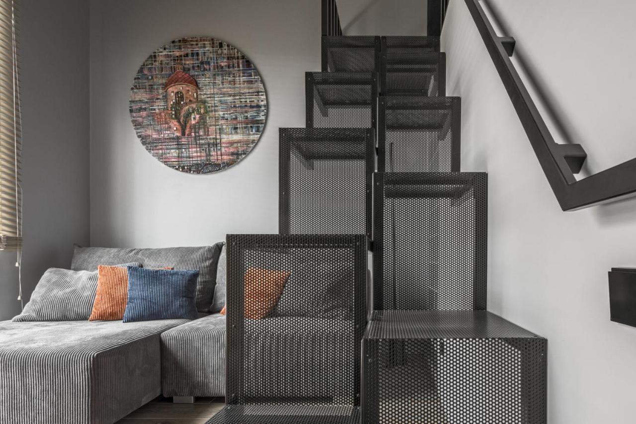 Ivis House Modern Apartment In Vilnius Old Town With Balcony Екстериор снимка