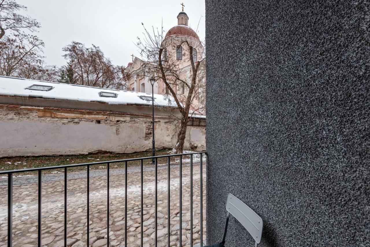 Ivis House Modern Apartment In Vilnius Old Town With Balcony Екстериор снимка